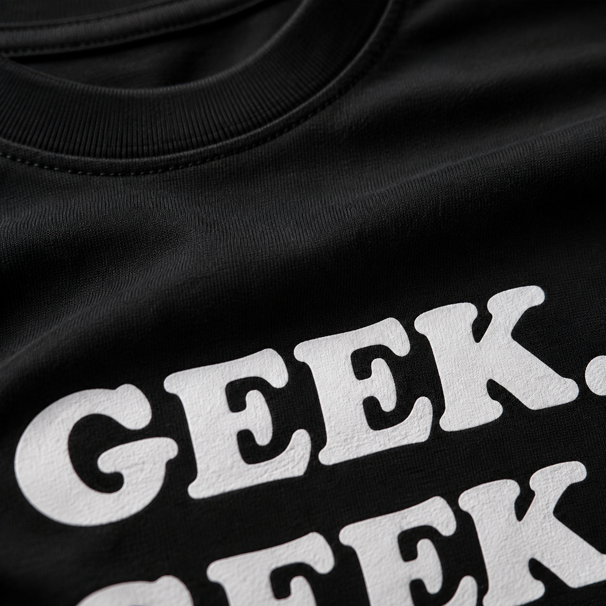 GEEK Tee Black