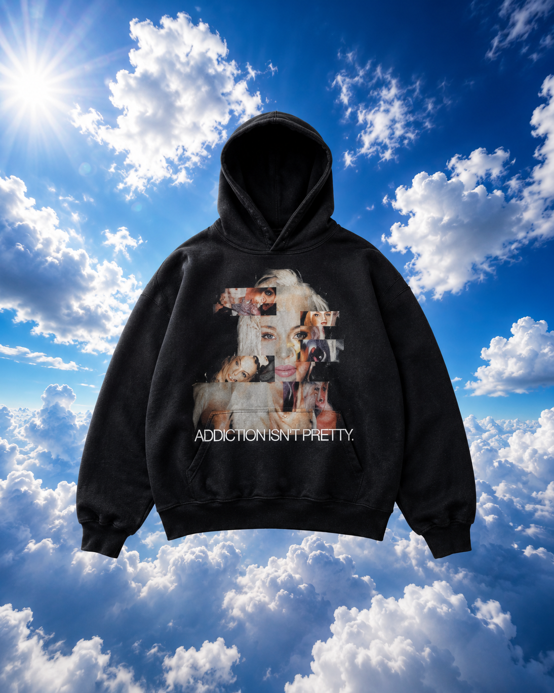 ADDICTION ISN'T PRETTY HOODIE