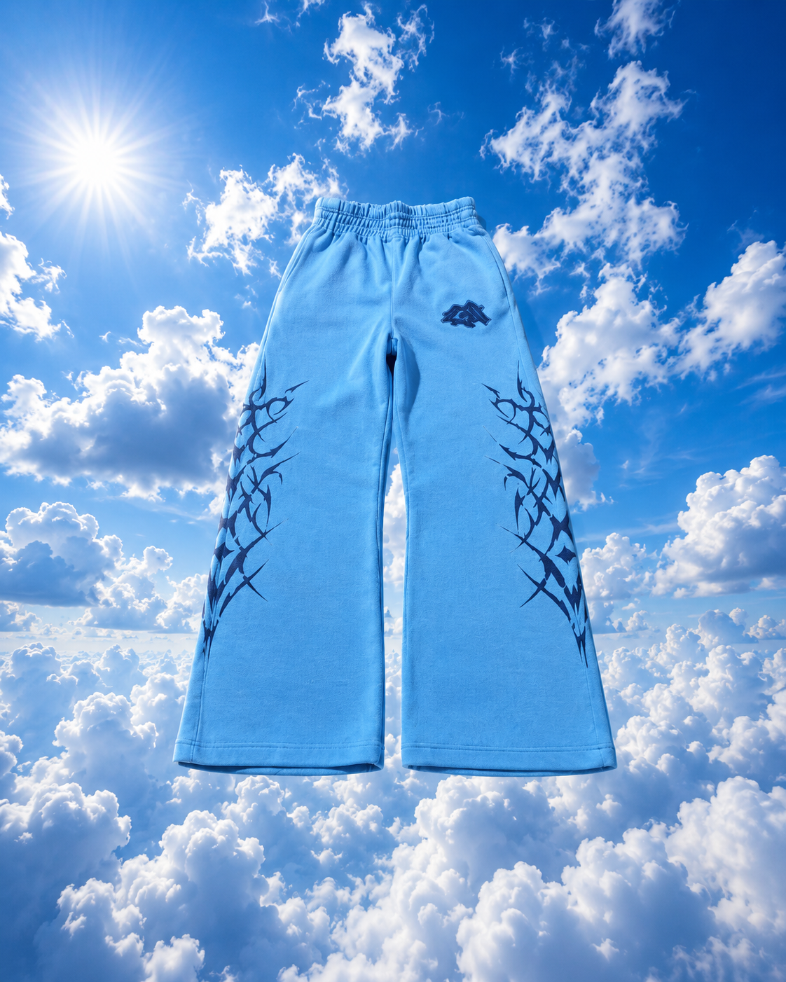Skye Blue Gothic Sweats