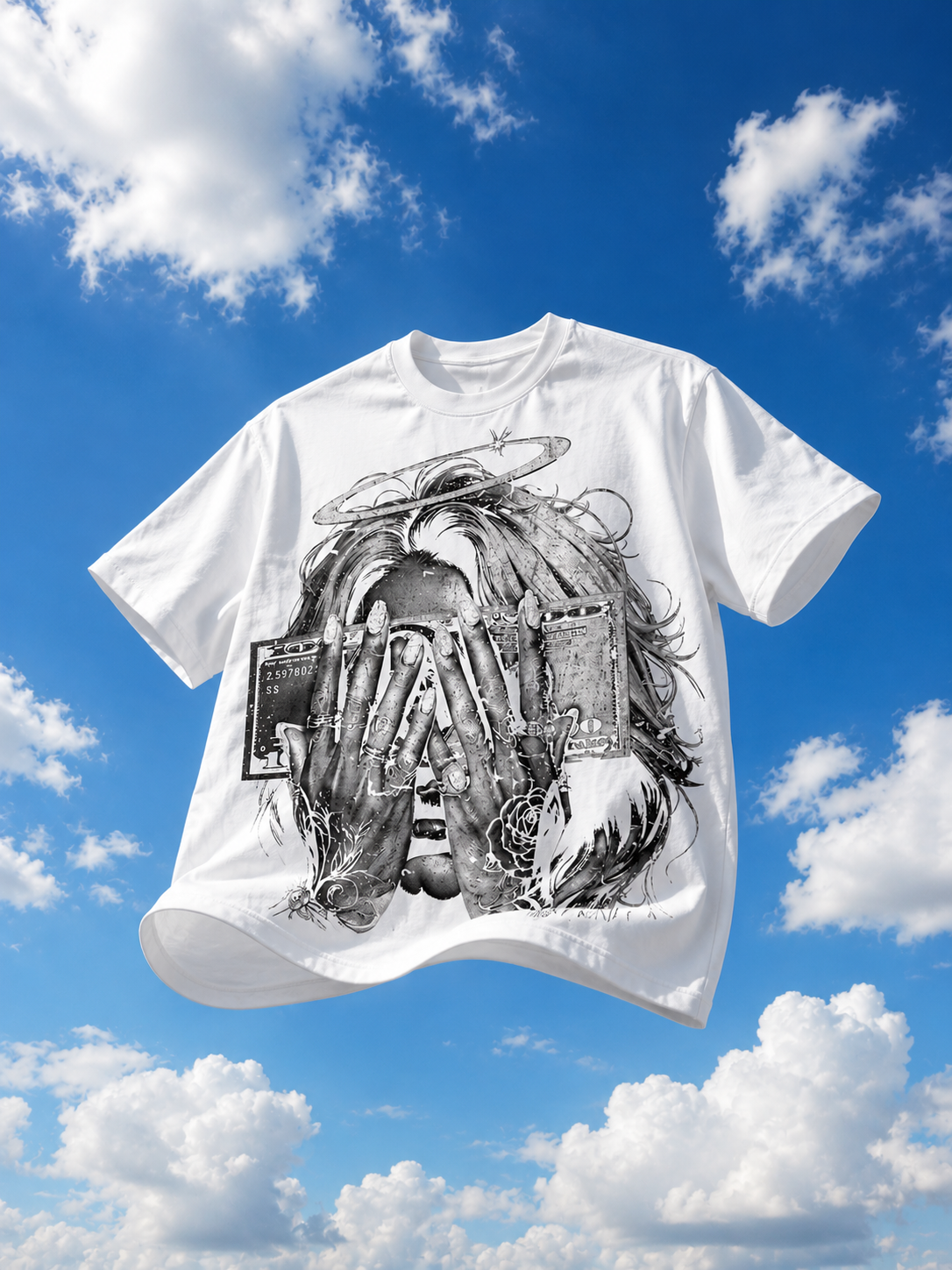 SKYE ANGEL MONEY TEE