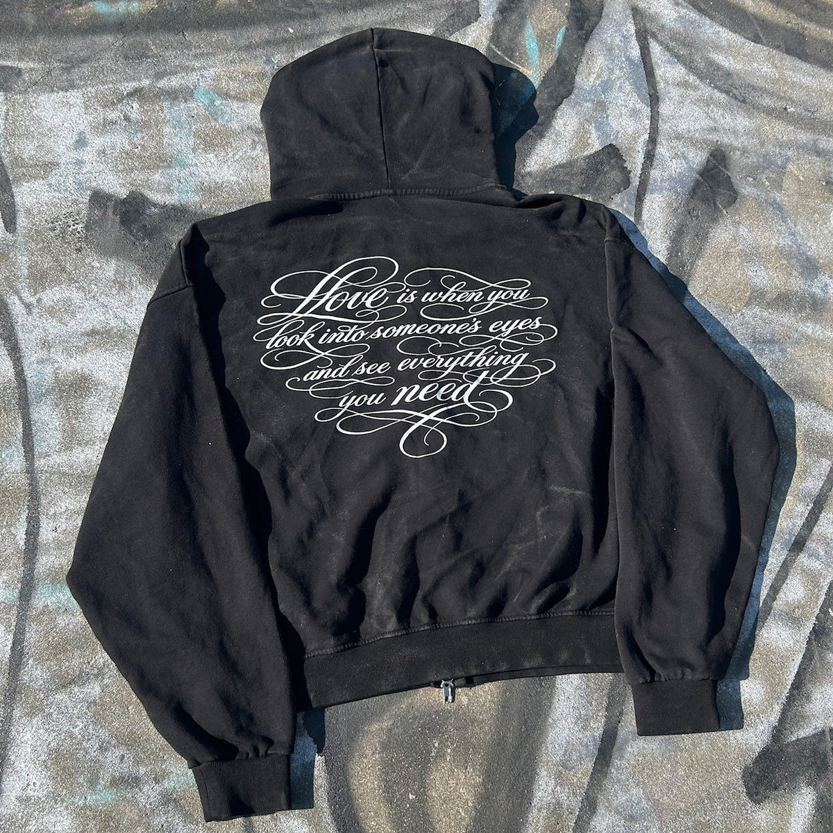Look Into My Eyes Zip Up
