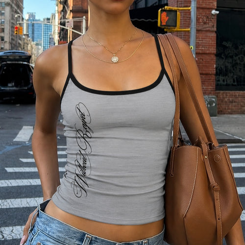 Gray Without Regret Crop Top