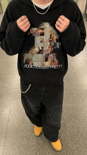 ADDICTION ISN'T PRETTY HOODIE