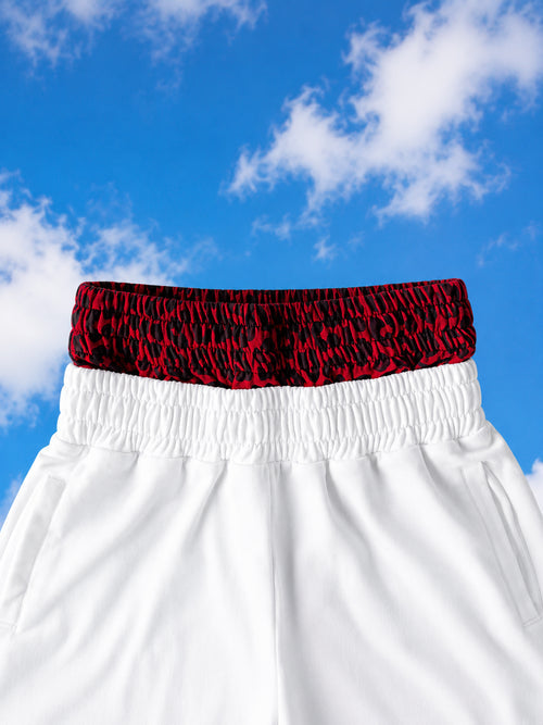 Skye Cheetah SIGNATURE Sweatpants (BLACK/WHITE)