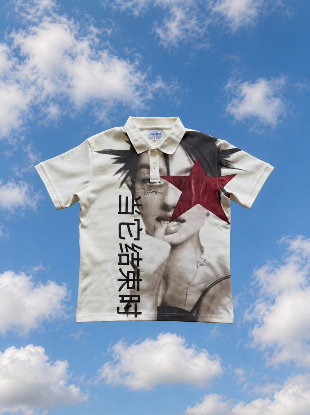 SKYE STAR POLO(white)