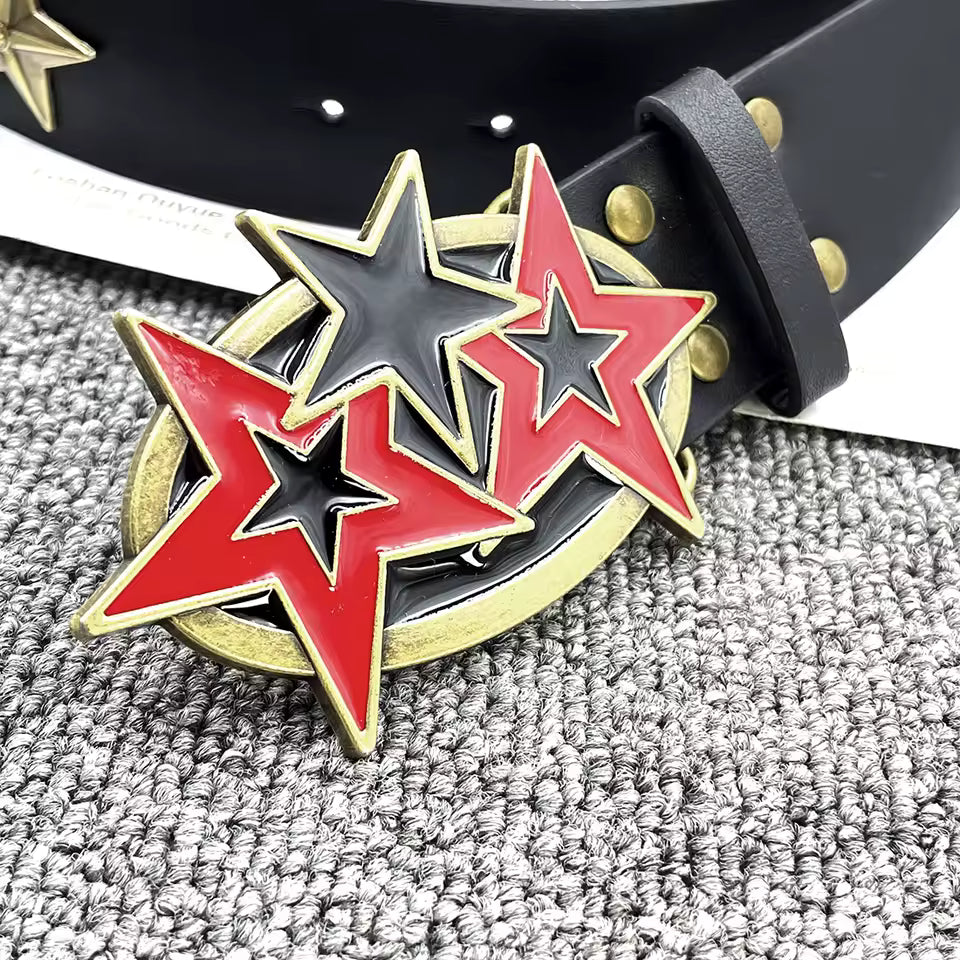 Star Buckle Belt