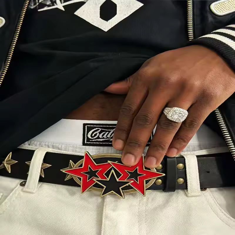 Star Buckle Belt