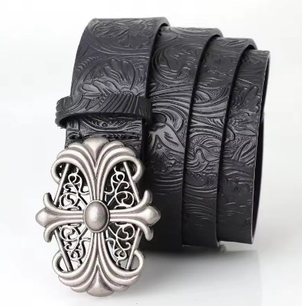 Silver Gothic Style Belt
