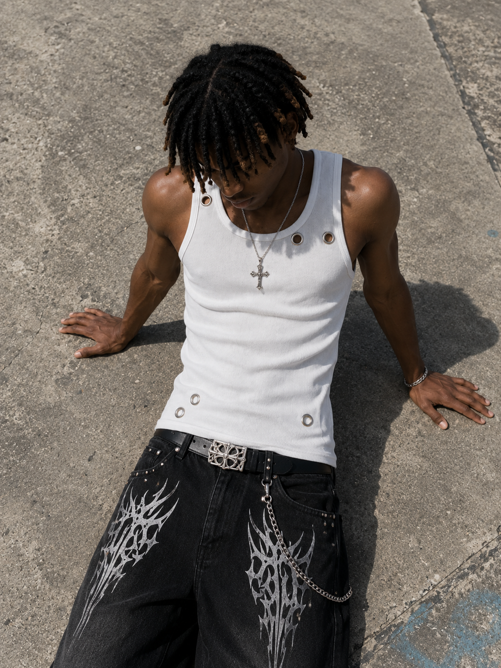 SKYE Pierced Tank