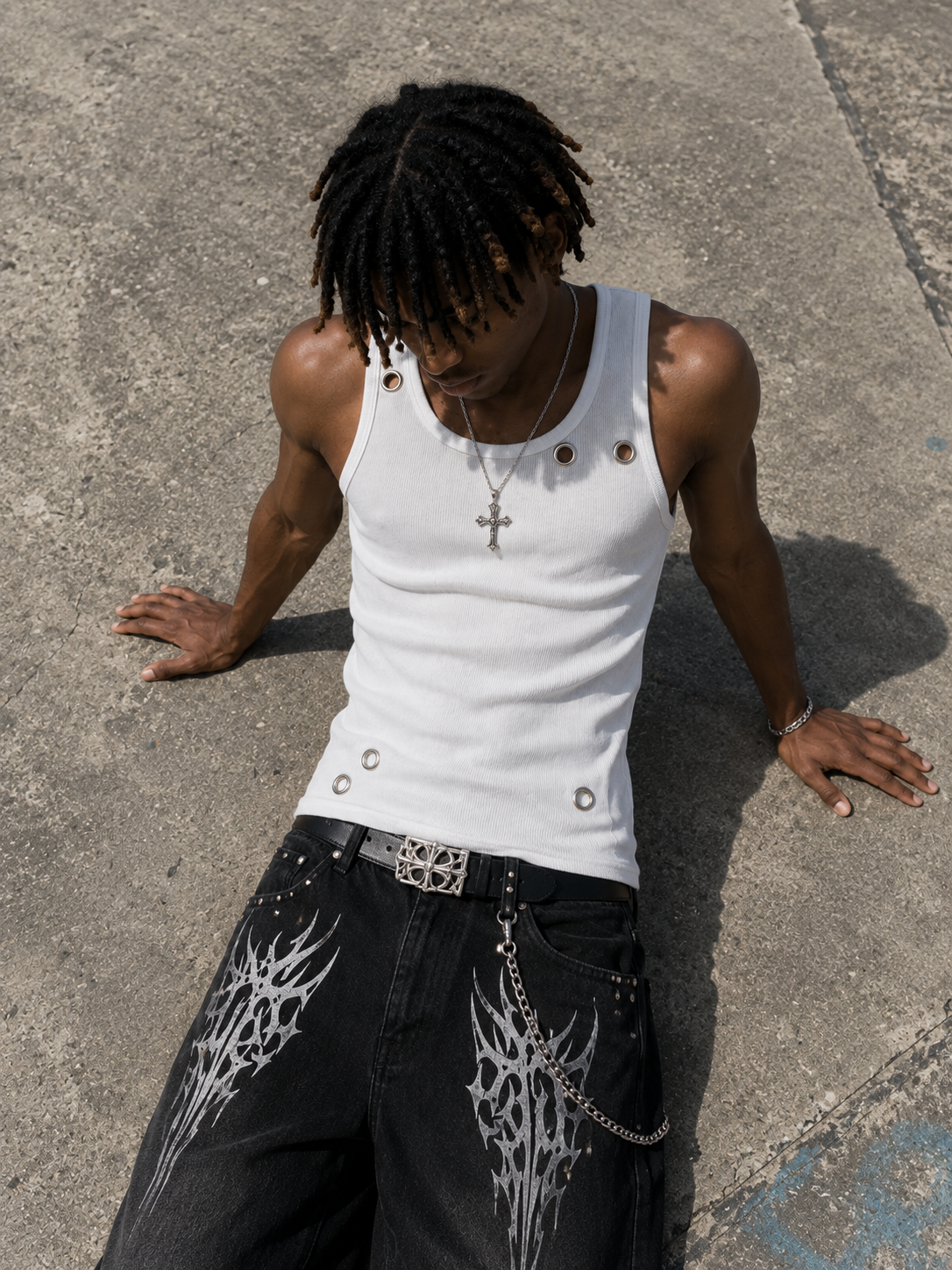 SKYE Pierced Tank
