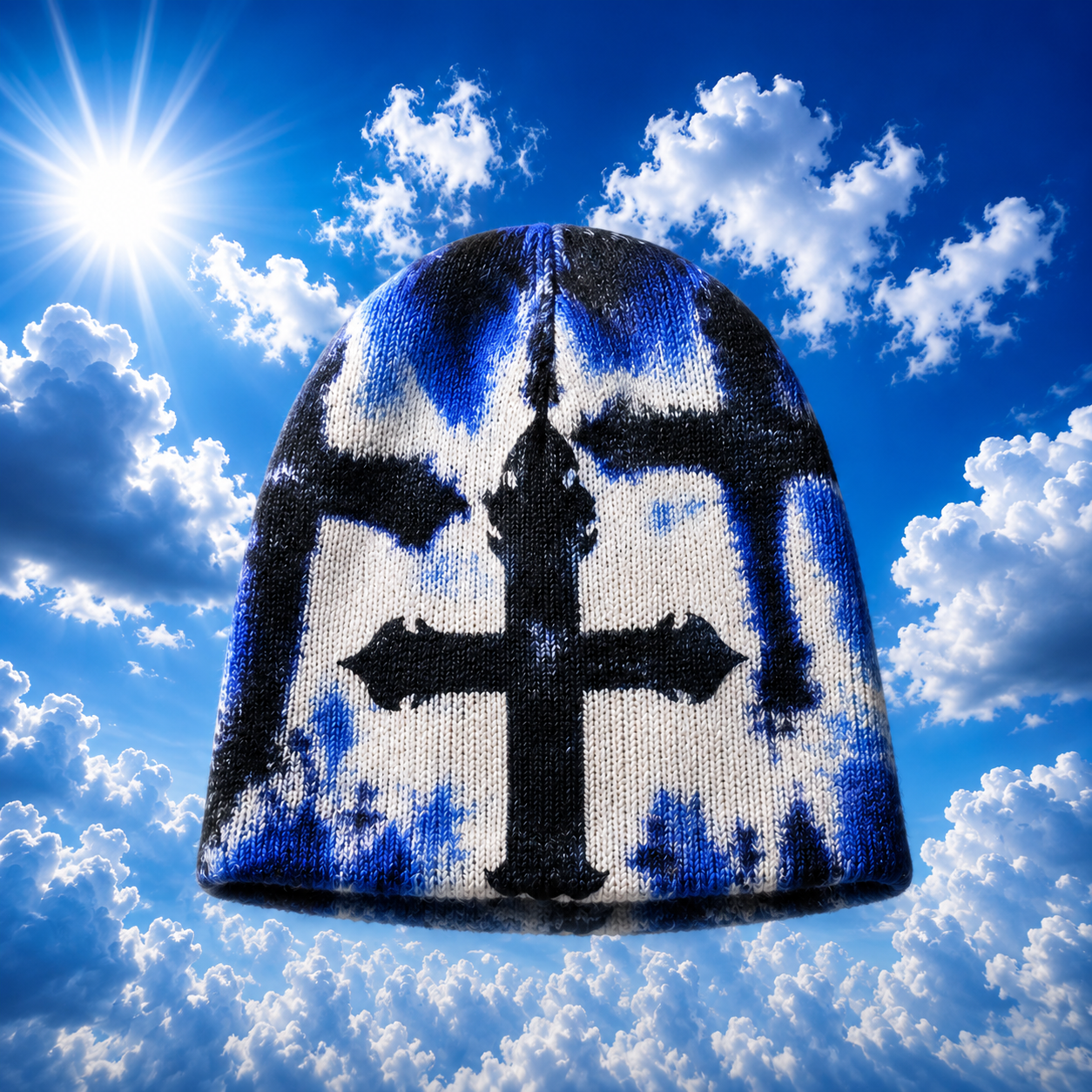 Gothic Cross Beanie