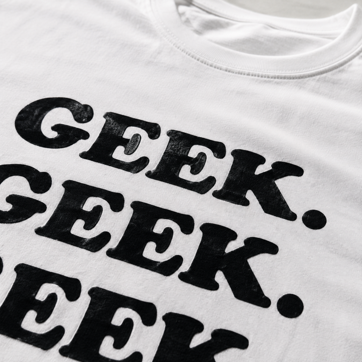 GEEK Tee White