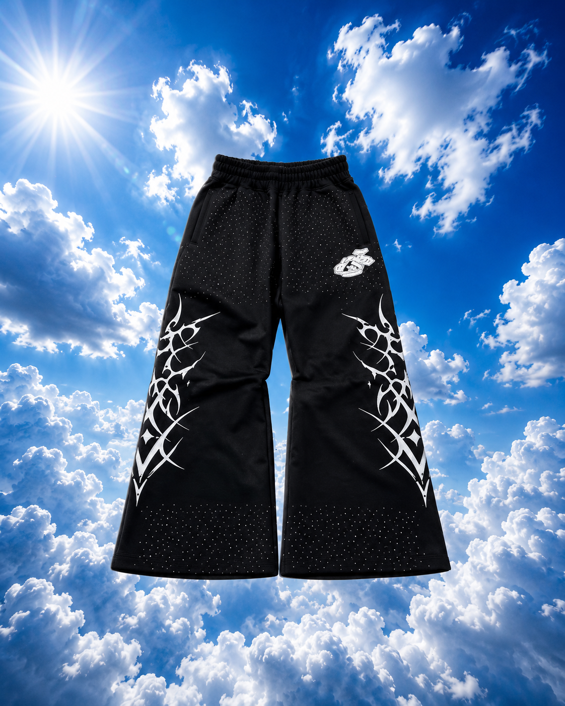 Black Gothic Sweatpants