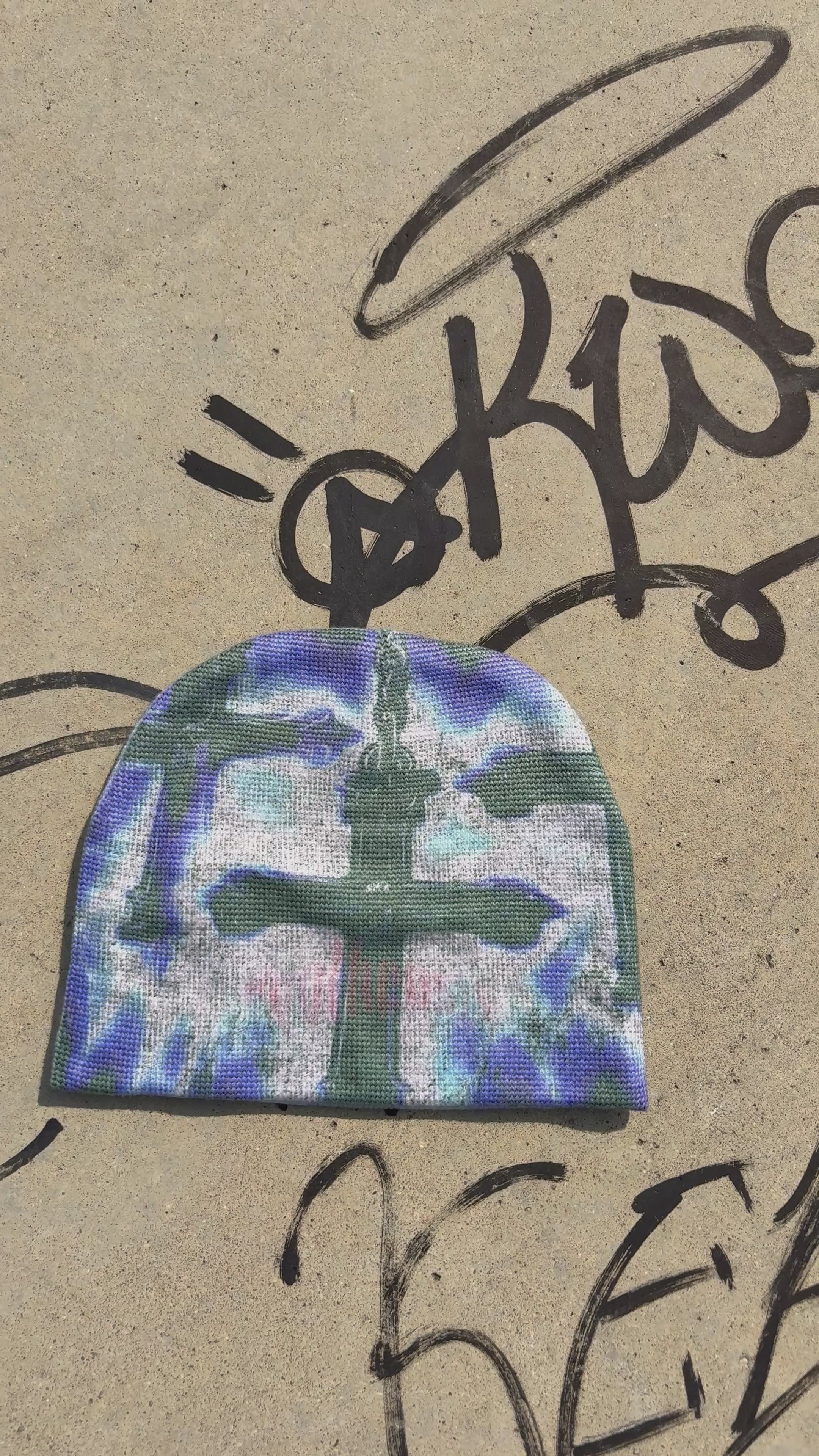 Skye “Gothic Cross” Beanie